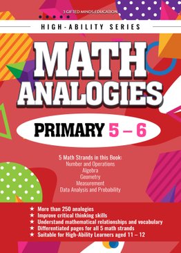 HIGH ABILITY SERIES - MATH ANALOGIES (PRIMARY 5 - 6)