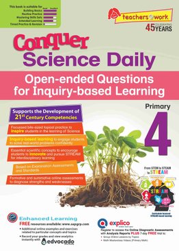 Conquer Science Daily Open-ended Questions for Inquiry-based Learning Primary 4