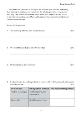 Primary 5 English Master Your Comprehension Skills