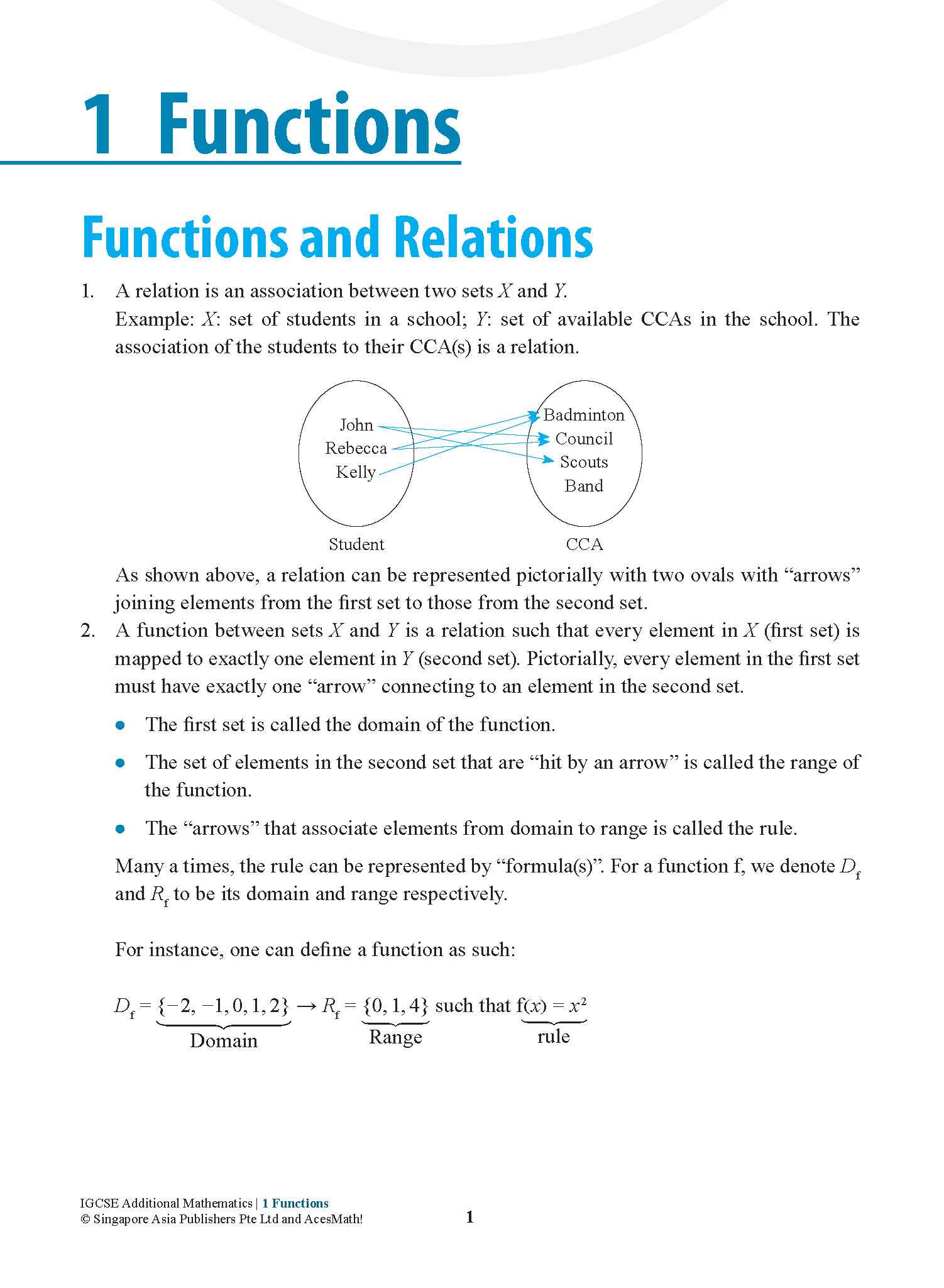IGCSE Additional Mathematics | OpenSchoolbag