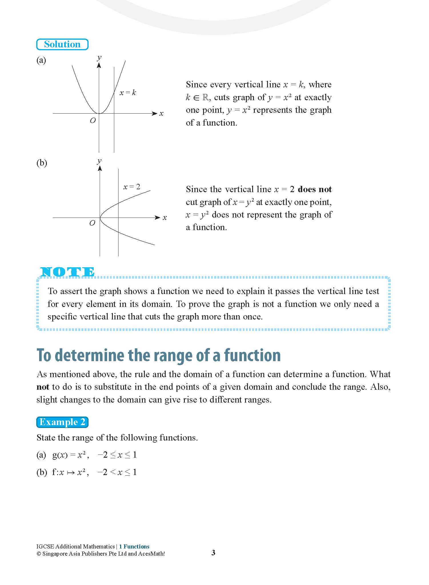 IGCSE Additional Mathematics | OpenSchoolbag