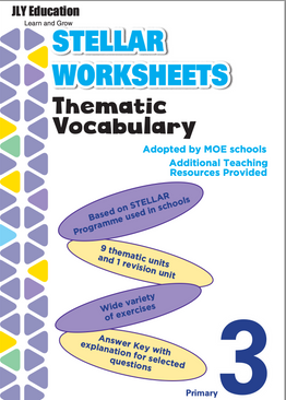 Primary 3 STELLAR Thematic Vocabulary Worksheets