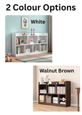 2-Tier Toy & Book Storage Shelf