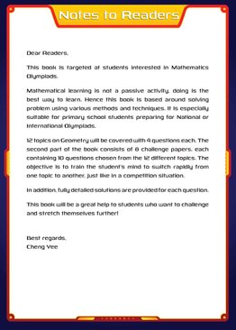 Super IQ Maths Olympiad GEOMETRY Level 6 Advanced (11-12 years)