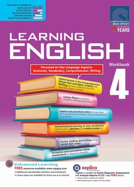 Primary 4 Learning English Workbook 4 - 5th Edition