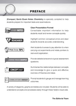Conquer QUICK EXAM NOTES CHEMISTRY