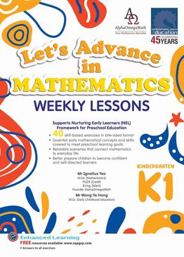 Let’s Advance in MATHEMATICS WEEKLY LESSONS Kindergarten 1