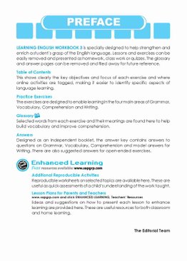 Learning English Workbook 3 (Revised)