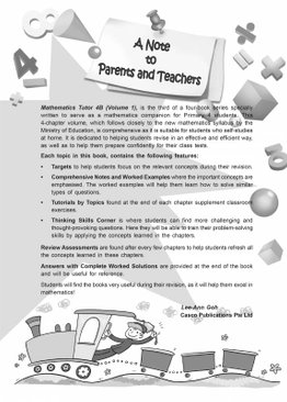 Primary Maths Tutor 4B Volume 1 - 2nd Edition