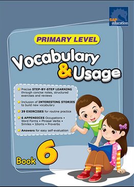 Primary Level Vocabulary and Usage Book 6