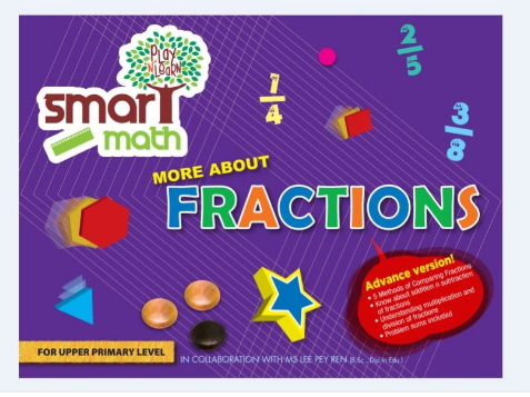 Math Skills on Fractions for Upper Primary Play N Learn Learning Resource