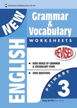 New English Grammar & Vocab Worksheet - Primary 3