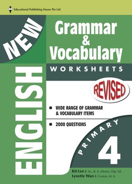 New English Grammar & Vocab Worksheet - Primary 4