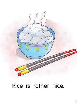 Little Reader Series Level 1 - Rice is Rather Nice