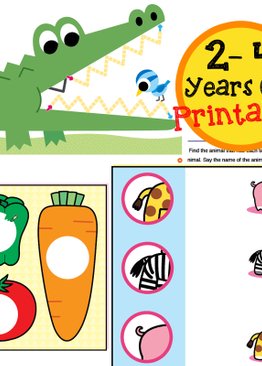 Go Go Series Printables 2-4 Years Old