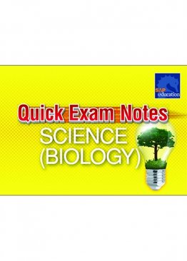 Quick Exam Notes Science (Biology)