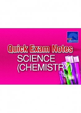 Quick Exam Notes Science (Chemistry)