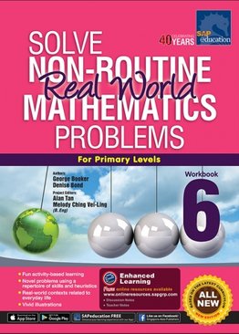 Solve Non-Routine Real World Mathematics Problem Workbook 6