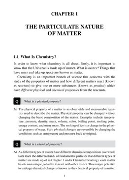 Understanding Basic Chemistry  The Learner's Approach