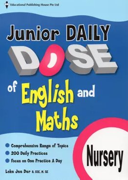 Junior Daily Dose of English and Mathematics Nursery