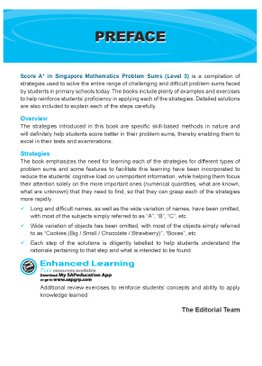 Score A* in Singapore Mathematics Problem Sums Level 3
