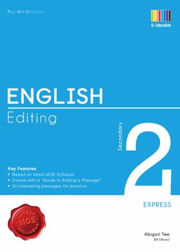 Pass With Distinction English Editing Secondary 2E