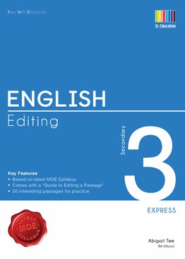 Pass With Distinction English Editing Secondary 3E