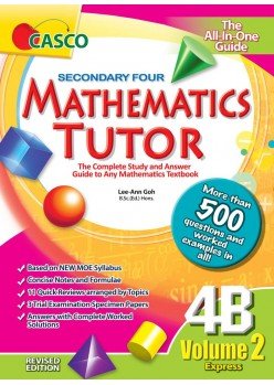 Sec Mathematics Tutor 4B Volume 2 (Revised Ed)