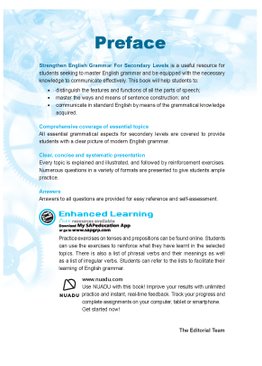 Strengthen English Grammar For Secondary Levels