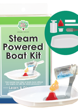 STEM Learn & Discover Play N Learn Steam Powered Boat Kit