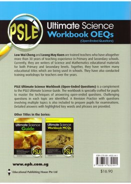 PSLE Ultimate Science Workbook (Open-Ended)