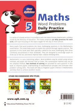 Maths Word Problems Daily Practices 5