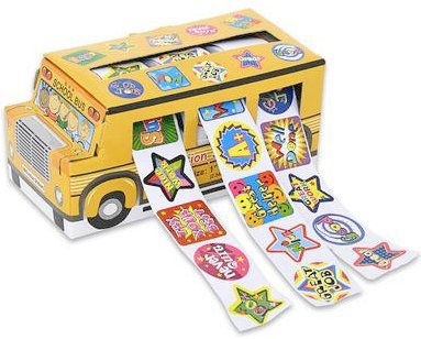 Teaching Resources Play N Learn Reward and Motivation Bus Sticker