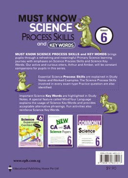 Must Know Science Process Skills & Key Words 6