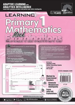 Primary 1 Mathematics Mock Examinations