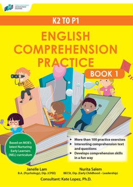 K2 to P1 English Comprehension Practice Book 1