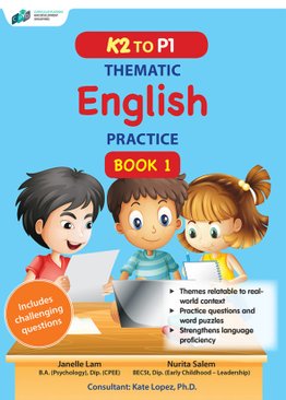 K2 to P1 Thematic English Practice Book 1