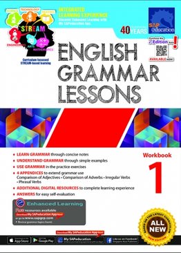 English Grammar Lessons Workbook 1