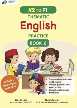 K2 to P1 Thematic English Practice Book 2