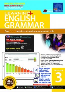 Learning+ English Grammar Workbook 3