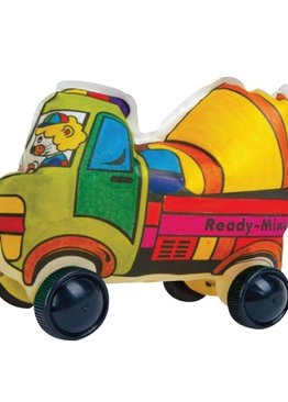 Creative Play N Learn Party Gift Craft Colorloon Colour and Inflate 3D Vehicle DIY Kit Ready-Mixed Truck