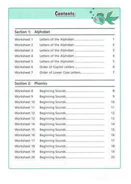 English Worksheets - K1