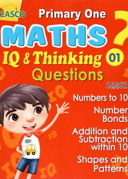 P1 Maths IQ & Thinking Questions Book 1