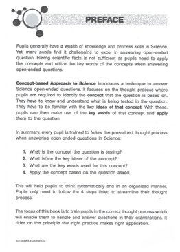 P6 Science Score in Open-Ended Questions 
