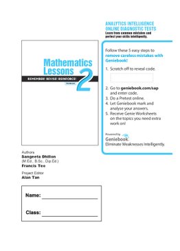 Mathematics Lessons 2