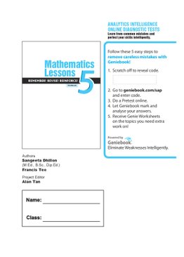 Mathematics Lessons 5