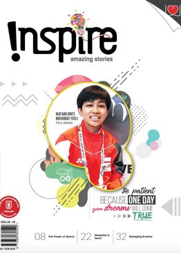 "INSPIRE" 5 ISSUES 19-23