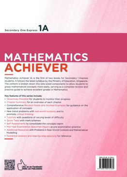 Mathematics Achiever 1A (New Ed)