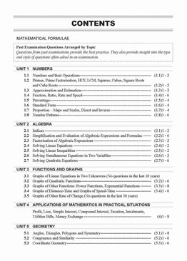 O-Level Topical Mathematics 2010-2019 + Answers