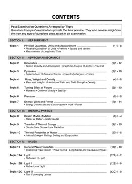 O-Level Topical Science Physics 2010-2019 + Answers